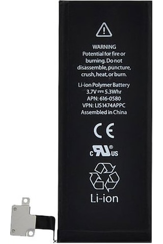 Bix Apple Uyumlu iPhone 4S  Batarya Pili