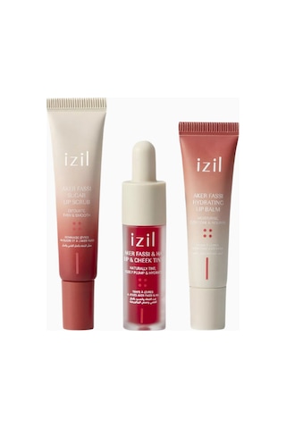 İzil Fassi Poppy Glow Lip Trio, Dudak Ve Yanak Seti Çok Renkli