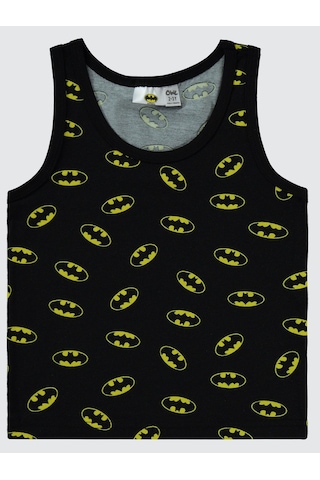 Batman Erkek Çocuk 2'li Atlet Set 2-10 Yaş Sarı