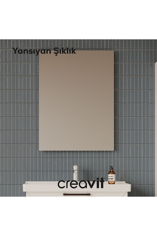Creavit D20 80 Cm Düz Ayna Cam