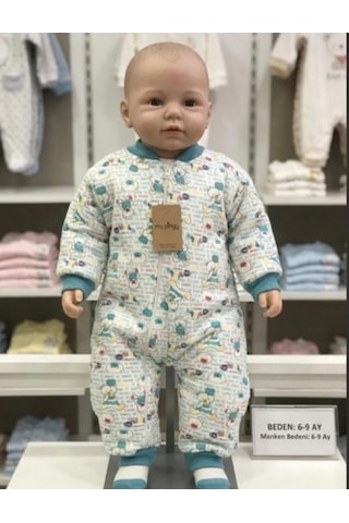 Unisex Bebek Uyku Tulumu Elyaf Dolgulu 2,5 Tog Çok Renkli