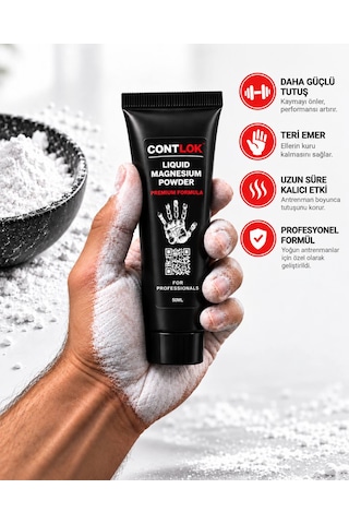 Likit Magnezyum Tozu - Elite Series Liquid Chalk 50cc - Calisthenics, Crossfit, Powerlift, Arm Wrestling, Fitness, Pole Sport