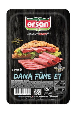 Erşan Dana Füme Et 120 G Erşan Dana Füme Et 120 G