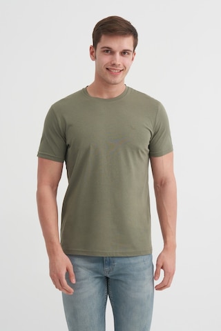 Cazador Basic Süprem Erkek T-shirt 46230 Haki Haki