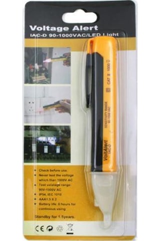 1Ac-D Voltalert Ac 90-1000V Voltaj Kalemi Temassız Sesli + Işık 9
