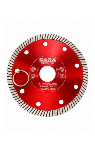 Seramik Ve Fayans Kesici Turbo Elmas Disk 115