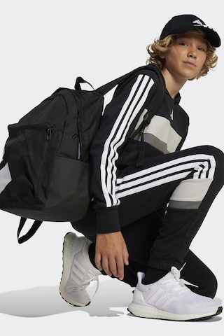 Adidas Seasonal Essentials Tiberio 3-stripes Fleece Çocuk Eşofman Altı Black-white