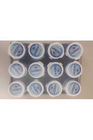 Vivident Xylit 45 Dakika Nane Aromalı Şekersiz Şişeli Sakız 12 Adet