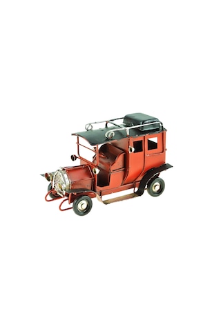 Klasik 1900 Model Araba Dekoratif Metal Araba 13 Cm