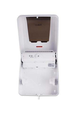 Flosoft F047 Sensörlü Fotoselli Hareketli Rulo Kağıt Havlu Dispanseri Makinesi - 21 Cm. - Beyaz