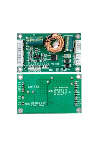 Weko Ca-233 Lcd-led Üniversal Yükseltici Board 32-60 Inch 40-165 Volt Girişli 55-255 Volt Çıkışlı