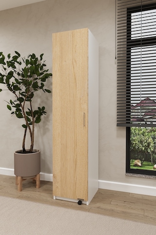 Asra Trend Çok Amaçlı Kiler Dolabı MK-19 %100 MDF Erzak Organizer Dolabı Karina