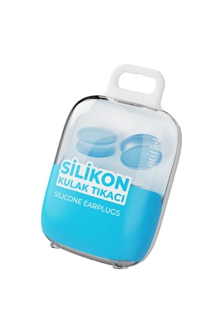 Otiflex Silikon Kulak Tıkacı - Mavi
