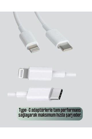 Dayanıklı Tpe Lightning Kablo 30w Hızlı Şarj Ve Veri Transferi