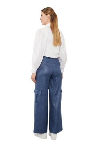 Levidor Kaadın Kargo Pantolon 410077 İndigo