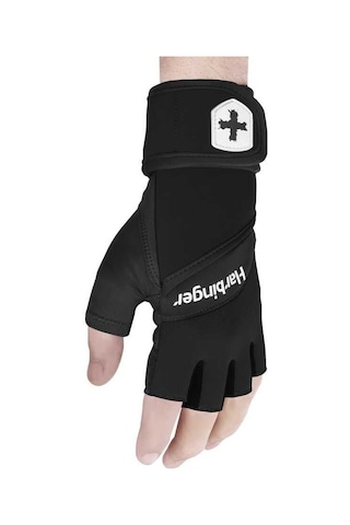 Harbinger Training Grip Ww 2.0 Siyah Ağırlık Eldiveni Beyaz - Siyah