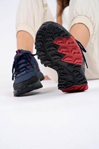 Muggo North Unisex Garantili Trekking Outdoor Ayakkabı Lacivert