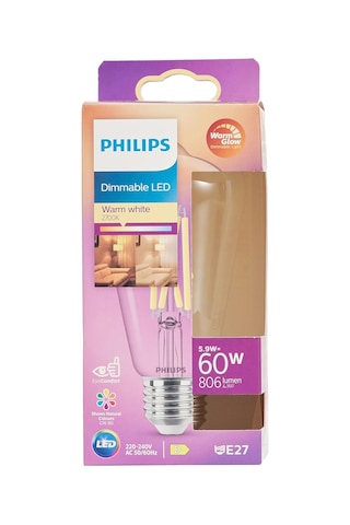 Philips Led Classic 60w St64 E27 Kısılabilir Filament Ampul Wgd90