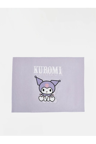 Karışık Kuromi Baskılı Tek Kişilik Kız Çocuk Pike Takımı Çok Renkli