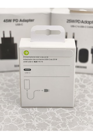 Apple Watch 4. Seri 20 Watt Şarj Adaptörü Mx0005