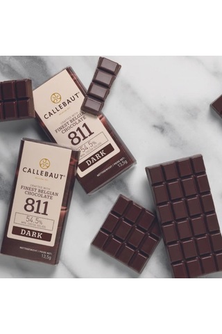 Callebaut Bitter Çikolata Napoliten 1 Kg 75 Adet Belçika Çikolatası Tekli Sunumluk Mini Bitter Çikolata