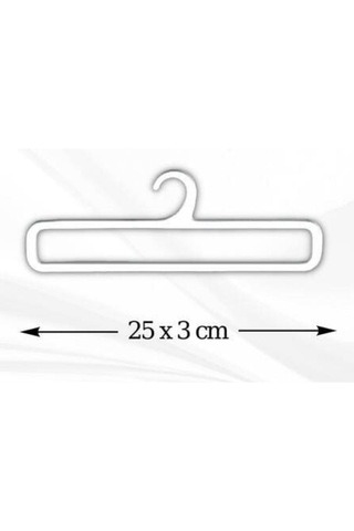 5 Li Şal Eşarp Atkı Askısı Dikdörtgen Geniş Askılık