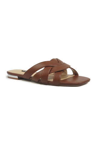 Nine West Etsınar 6fx Taba Kadın Düz Terlik 000000000102239103 Taba