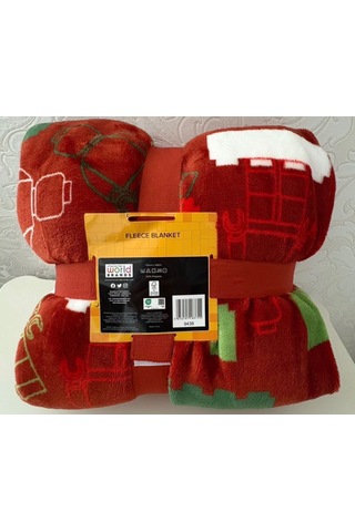 Lego 5008992 Sherpa-backed Throw Battaniye Çok Renkli