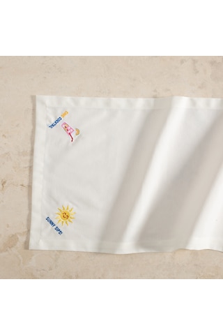 Mudo Home Summer Nakışlı Runner 40x140 Cm Çok Renkli