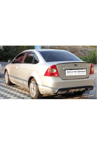 Ford Focus 2 2.5 Bagaj Üstü Spoiler Bagaj Çıtası Piano Black