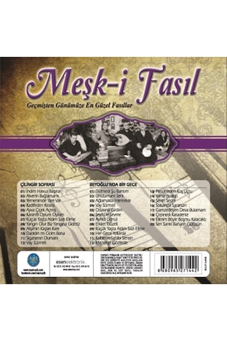 Meşk-i Fasıl- Geçmişten Günümüze En Iyi Fasıllar Cd
