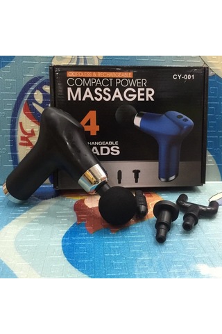 Şarj Edilebilir Küçük Yüz Tabancası Derin Doku Masaj Aleti - 6 Hız Ayarı 5256 Çok Renkli