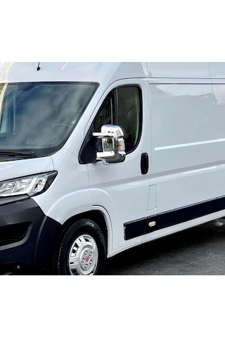 Ebal Otomotiv Fiat Ducato ABS Krom Kaplama Ayna Kapağı 2 prç. 2008 Üzeri