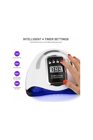 Adanil Sun X11 Max 280 Watt 66 Led UV Led Protez Tırnak Kalıcı Oje Kurutucu Makine