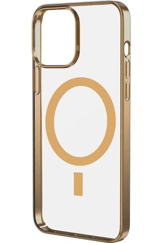 Ally İphone 13 Pro Max 6.7inç Magsafe Uyumlu Renkli Kenar Silikon Kılıf- 5775 Beyaz