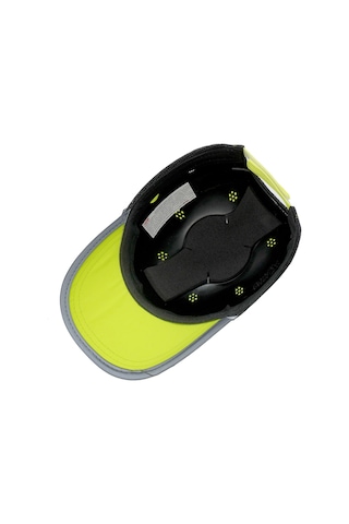 Darbe Emici Şapka Baret Kep Sarı - Reflektörlü 7004