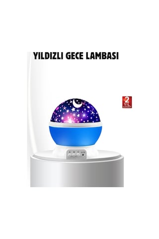 Led Gece Lambası 6 Renk Seçenekli Yumuşak Işıklı Uyku Yardımcı Lamba Çok Renkli