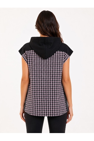 Neden Tekstil Kapüşonlu Kolsuz Kadın Oversize Sweatshirt - Çok Renkli