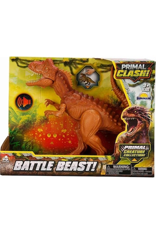 Lanard Toys Dinozor Carnotaurus-gıgantosaurus 2a. - Kahverengi Standart