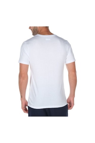 Columbia Brushed V Neck Erkek V Yaka Beyaz Tişört CS0288-100 Beyaz