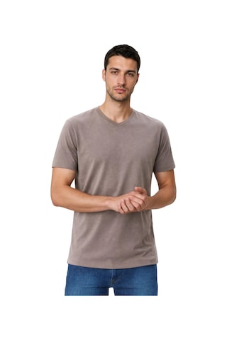 Arma Ar-ma Erkek V Yaka Tişört Baskisiz Basic Örme Kumaş Regular Fit %47 Modal %47 Pamuk %6 Likra 30/1 Penye Modal Full Likra Süprem Y31344473102 Vizon-v1