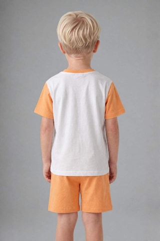 Defacto Dinazor Desenli 2li Ecru Pijama Takımı Erkek Bebek H8218a526hser105 Ekru-er105