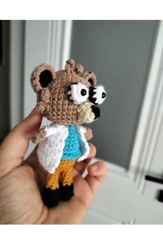 Amigurumi Kral Şakir Karakteri Mirket Oyuncak