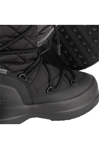 N001 Black Sneaker Günlük Kadın Diğer 80d2500080-n001 Moon Boot Mezzallina Quilted Hight Boot Wp Siyah