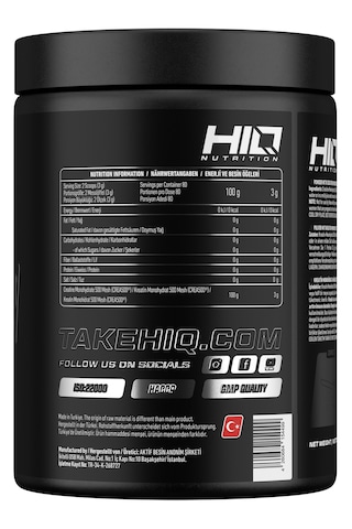 Hıq Crea500 Creatine 240g Unflavored Aromasız