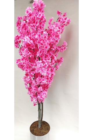 Rüzgar Yapay Çiçekçilik 180 Cm Pembe Bahardalı Ağacı Pembe