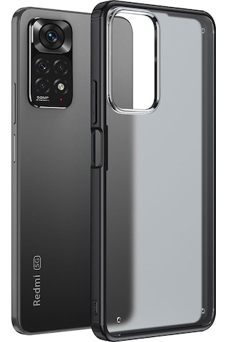 Zore Redmi Note 11 Pro 5g Kılıf Msra Volks Kapak - Siyah Siyah