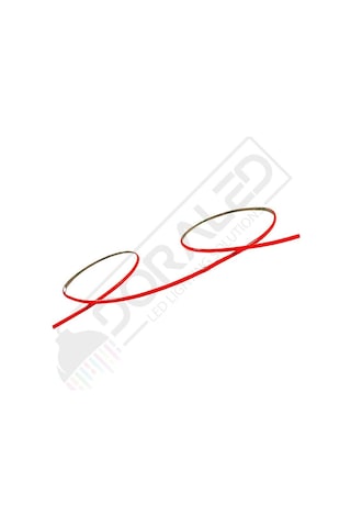 12v 3mm İnce Esnek Cob Şerit Led Kırmızı 400 Ledli Ip20 5m