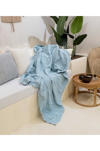 Espuma De Mar Mavi Tv Battaniyesi 130x170 37147