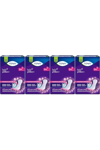 Tena Lady Protect Mesane Pedi Maxi Night Geceye Özel 48 Adet